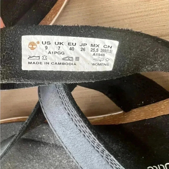 MALIBU WAVES THONG BLACK WOMAN’S Sz 9 SANDALS - Picture 4 of 9